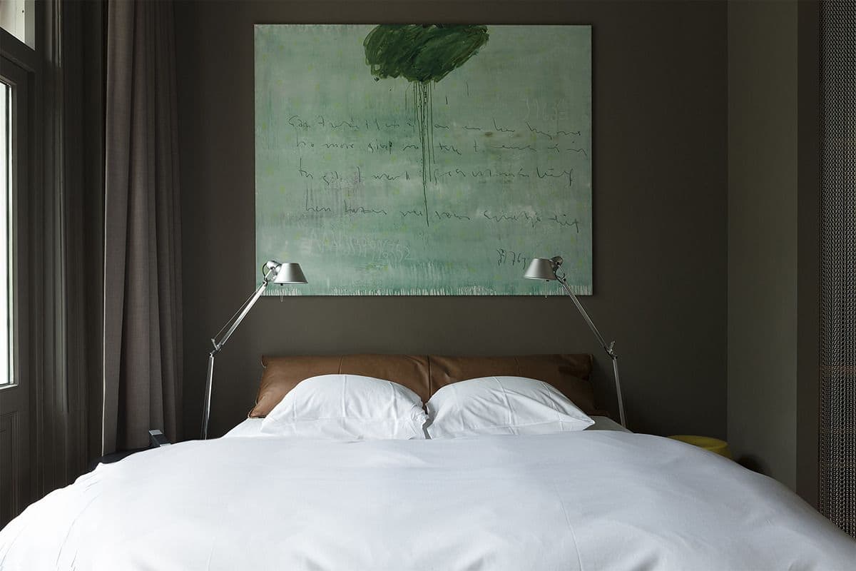 Standaard tweepersoonskamer, 1 queensize bed (Small) | Een kluis op de kamer, geluiddichte muren, babybedden, extra bedden