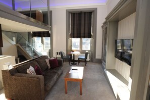 Deluxe Suite, 1 Bedroom (Duplex - Sofa bed for 3 only) | Living room