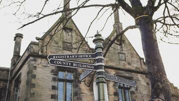 Overnatningsstedets facade