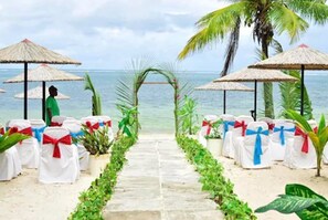 Área de bodas al aire libre
