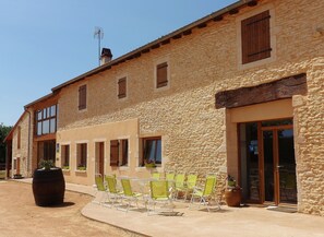 Façade de l’hébergement