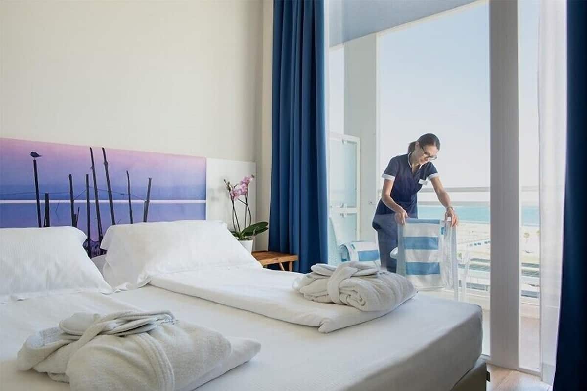 Literie de qualité supérieure, couette en duvet d'oie, minibar
