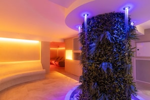 Sauna, tina de hidromasaje y baño turco o hammam 