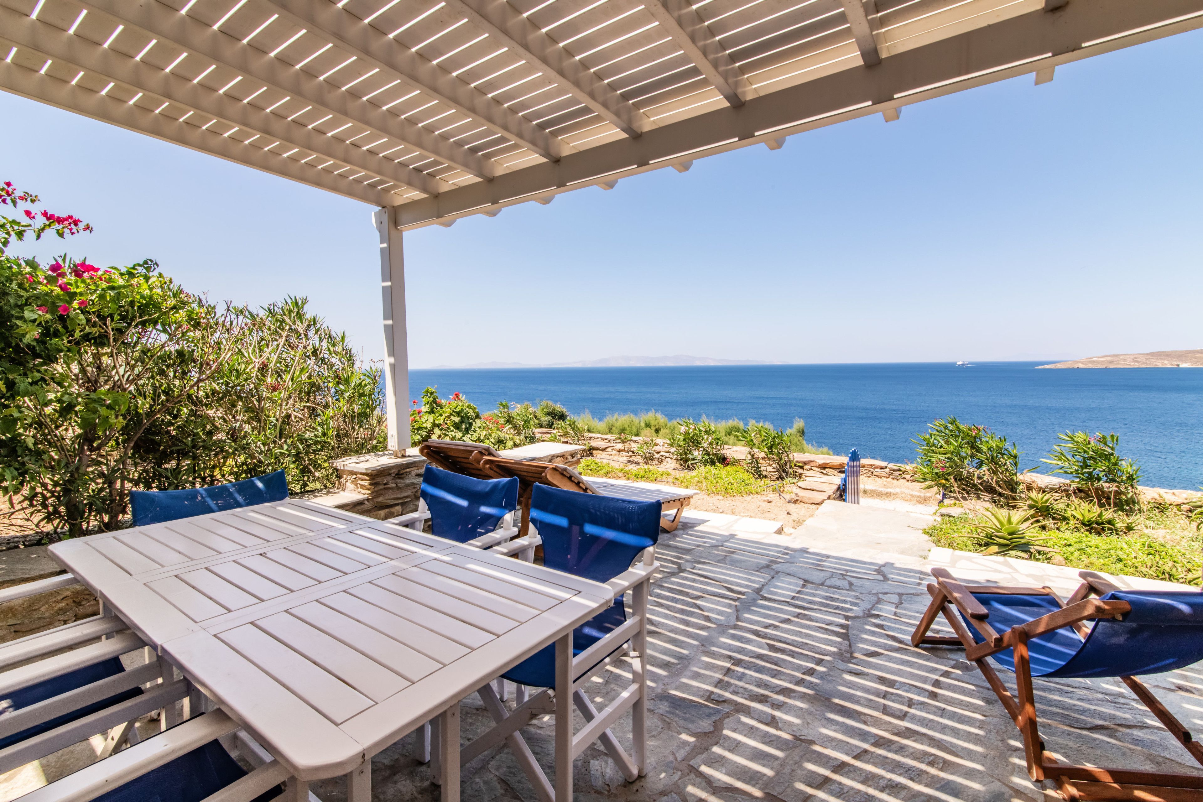 Villa, 2 habitaciones, vistas al mar, frente al mar | Terraza o patio