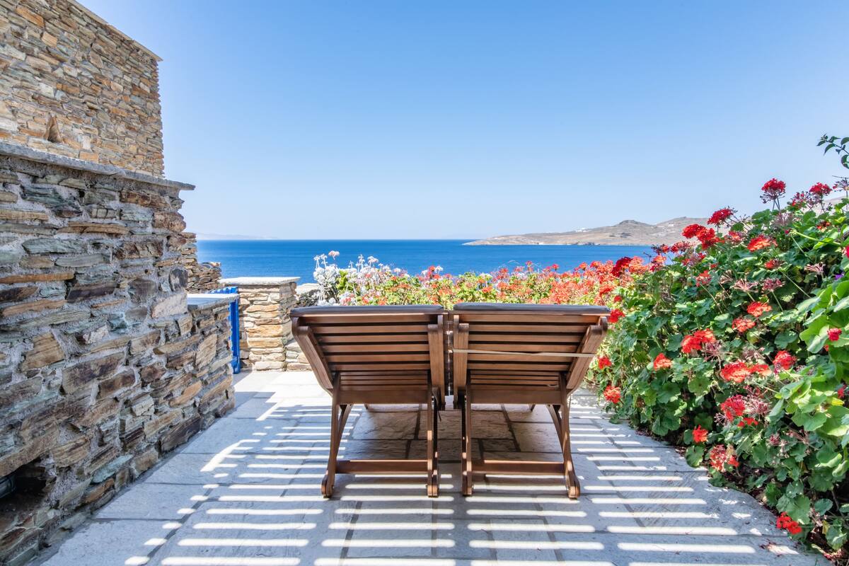 House, 1 Bedroom, Sea View | Terrace/patio