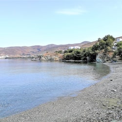 On the beach
