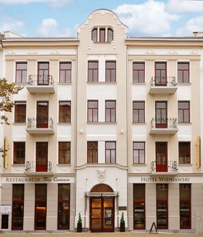 Façade de l’hébergement 