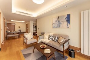 Two Bedroom Executive | Living room | TV