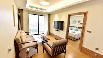 Two Bedroom Executive | Living area | TV