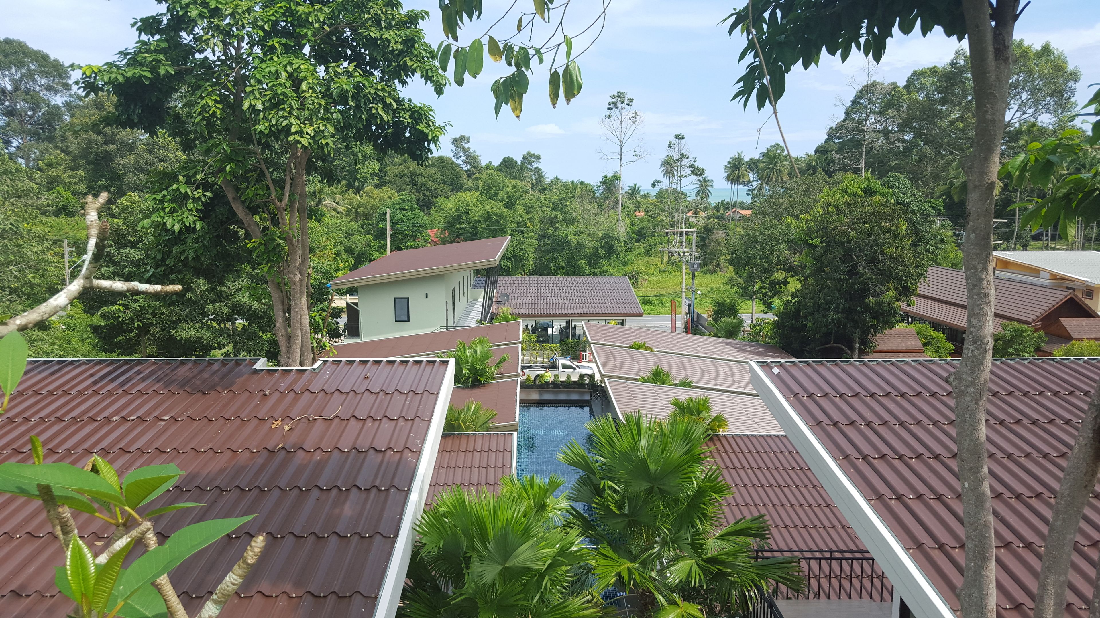 Vista desde la propiedad