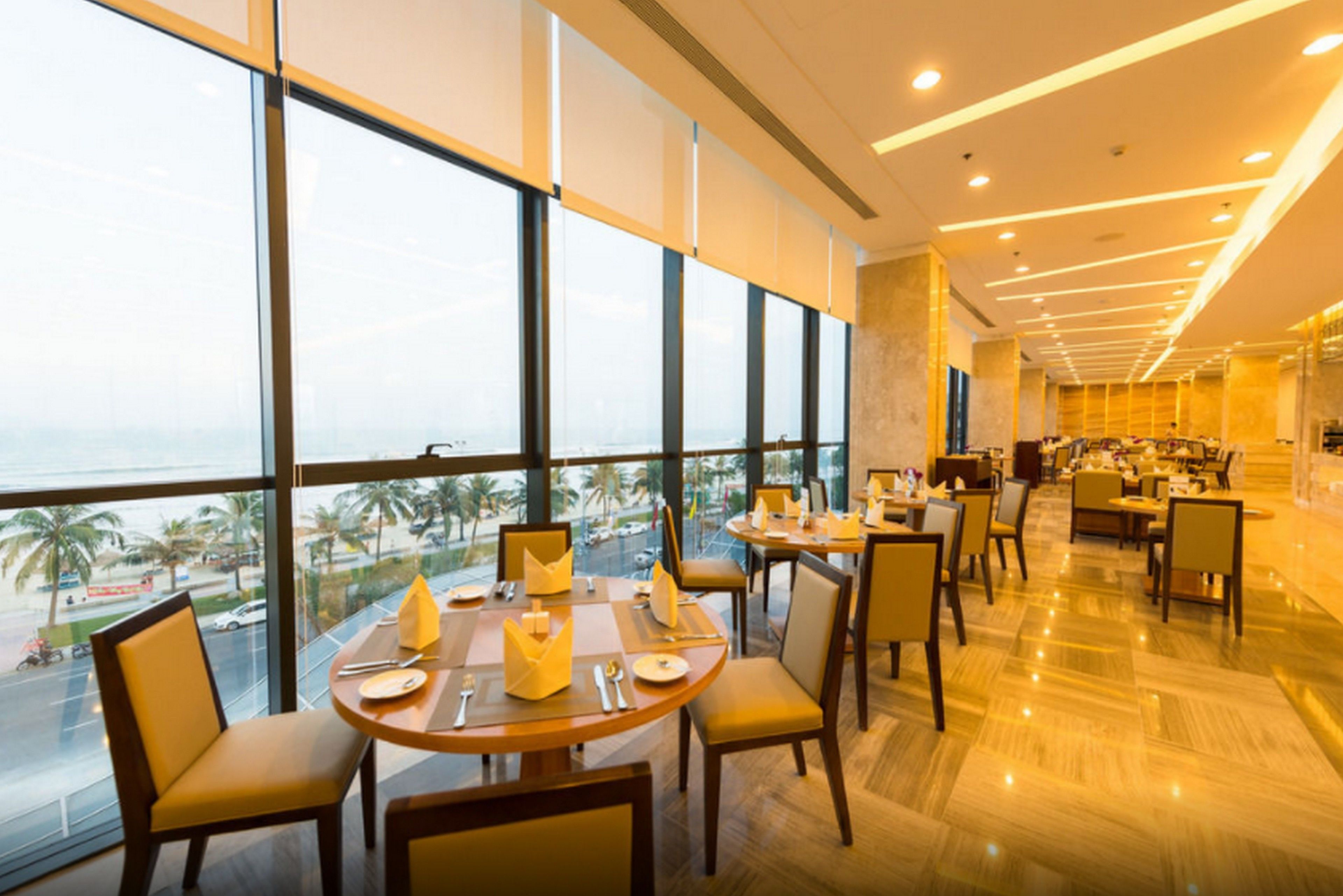 breakfast served, international cuisine, beach views