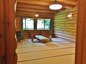 Japanese Style Room, Shared Bathroom with Toilet in Room