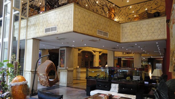 Sala de estar en el lobby