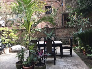 Vue sur le jardin