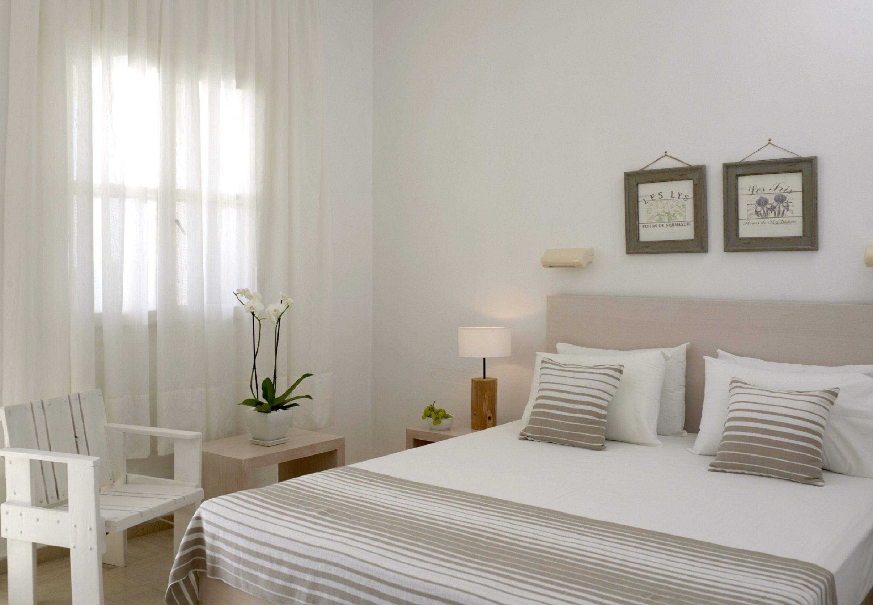 twin room, partial sea view | premium bedding, in-room safe, blackout curtains, free wifi