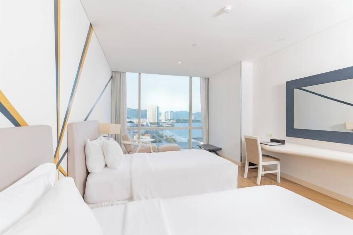 Minibar, in-room safe, desk, laptop workspace