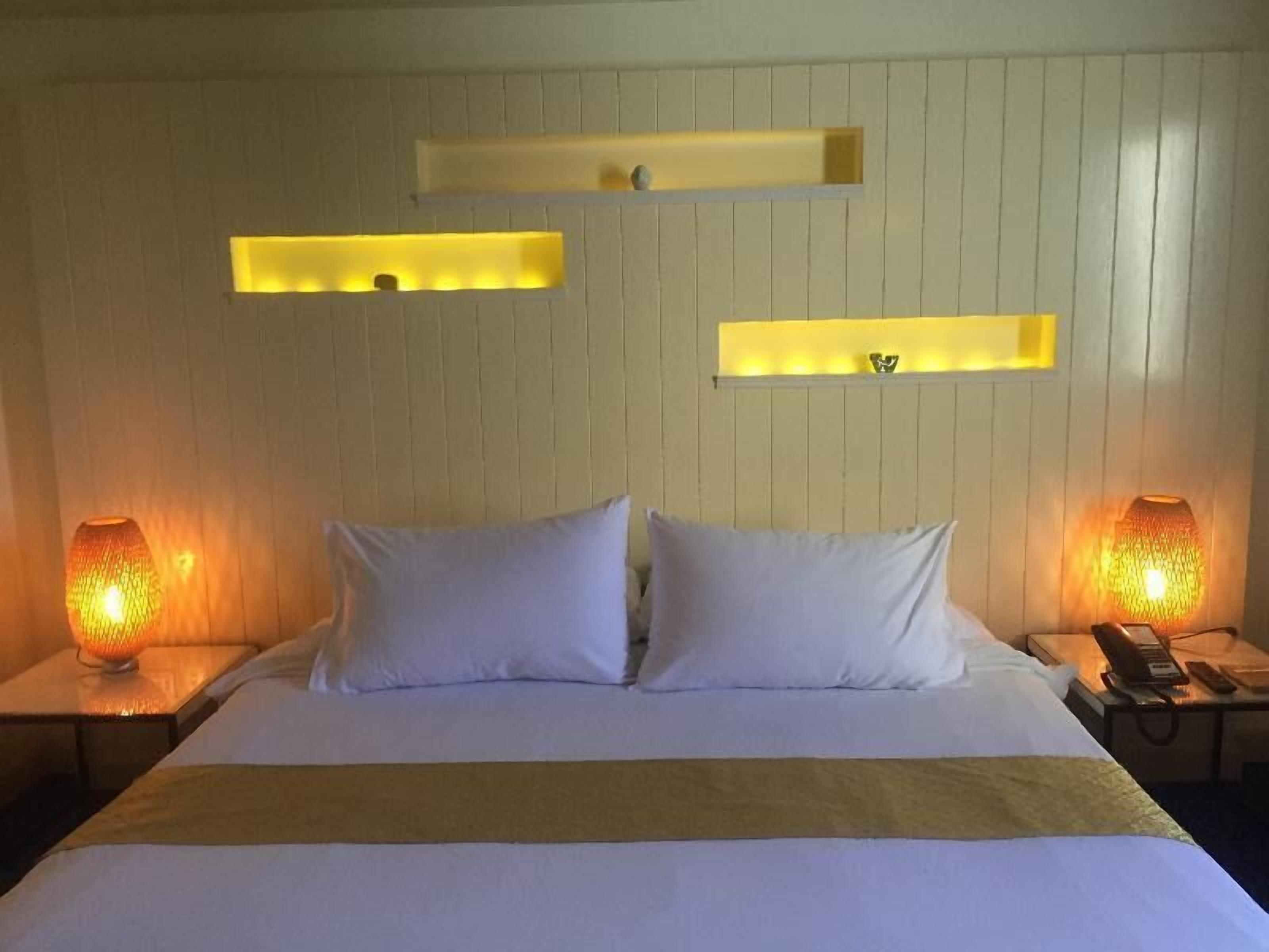 Minibar, in-room safe, desk, blackout curtains