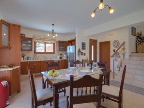 Breakfast area - Triopetra Luxury Villas Fournou Lago (Agios Vasileios)