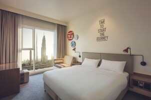 In-room safe, desk, soundproofing, free cots/infant beds