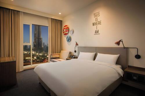 Rover Room Burj View | Vistas a la ciudad