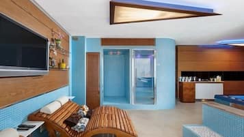 Sauna, hot tub, steam room, Turkish bath/hammam