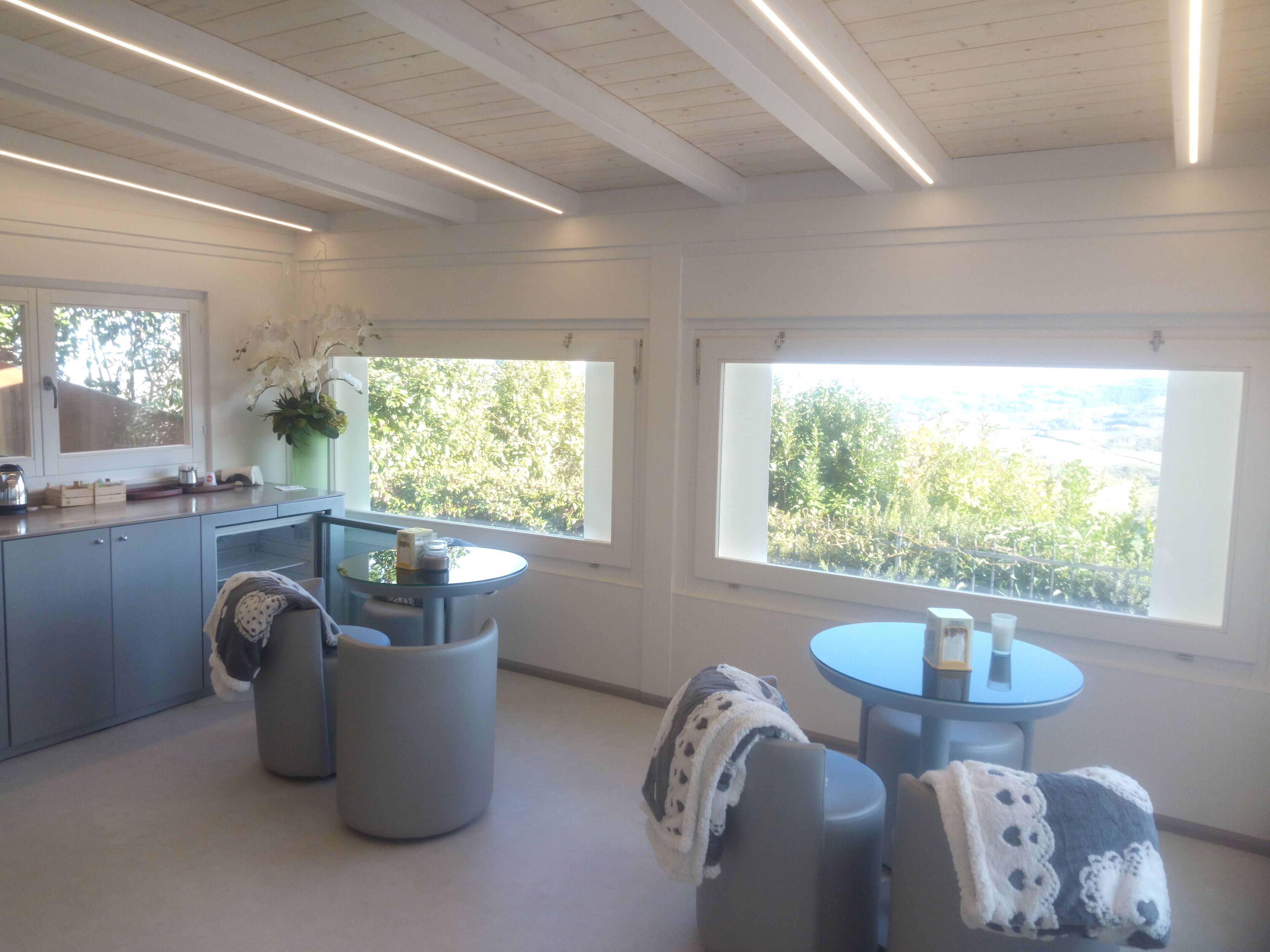 Sala de estar en el lobby