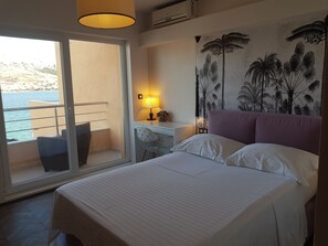Double Room, Balcony, Sea View, 1st Floor  | Beach/ocean view