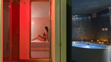 SPA Suite | Premium bedding, down comforters, minibar, in-room safe