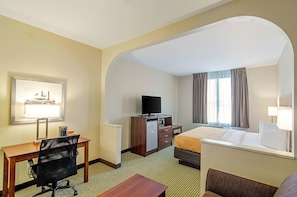 Suite, 1 King Bed with Sofa bed, Non Smoking | Desk, iron/ironing board, free WiFi, bed sheets