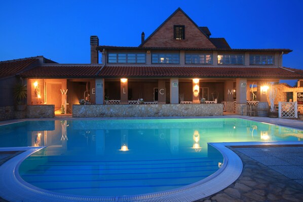 Façade de l’hébergement