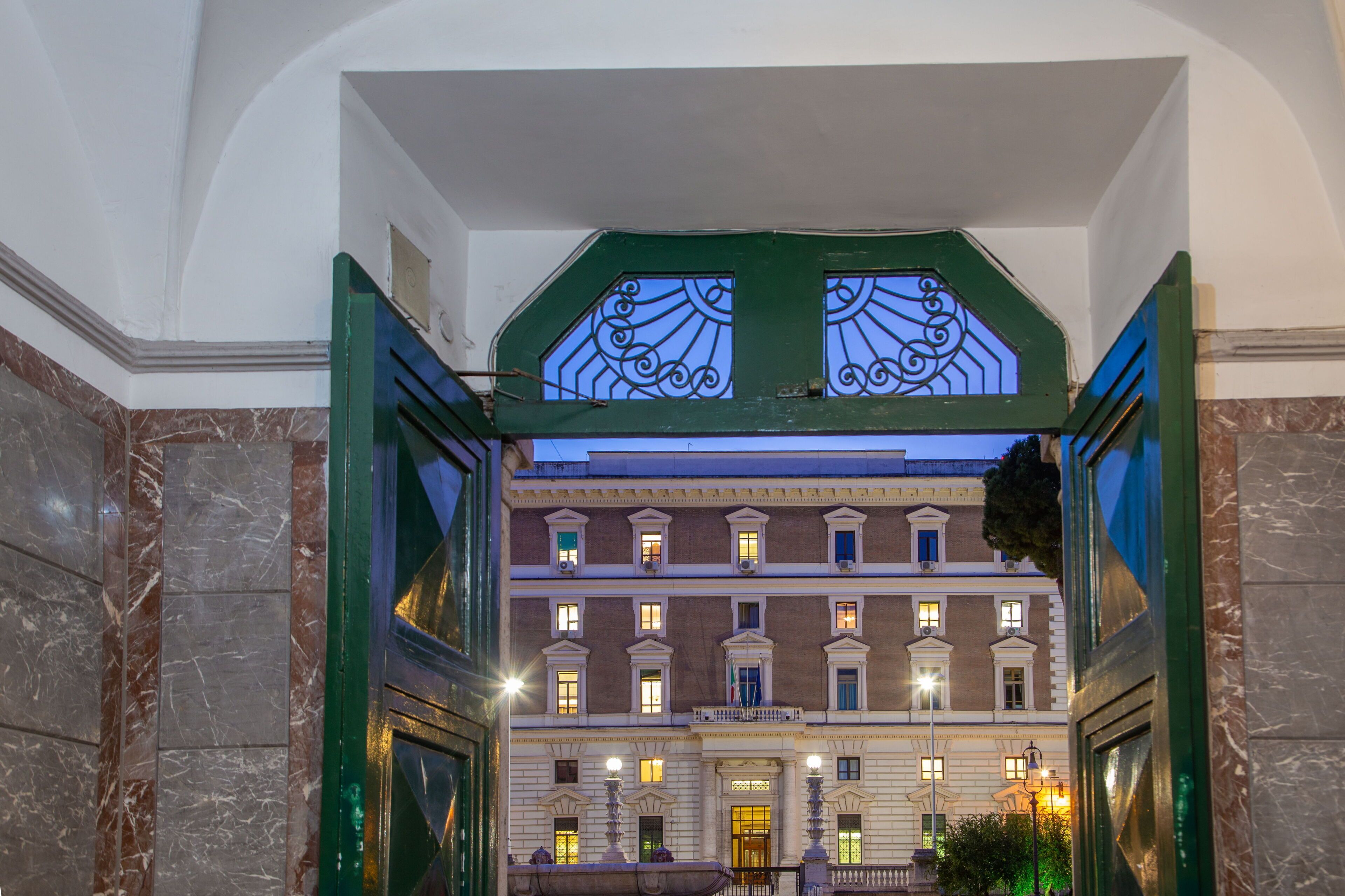 Entrée de l’hébergement