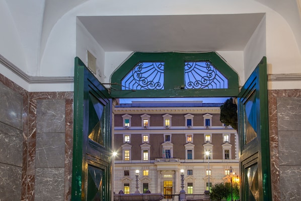 Entrada de la propiedad