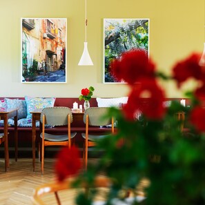 Sala de estar en el lobby