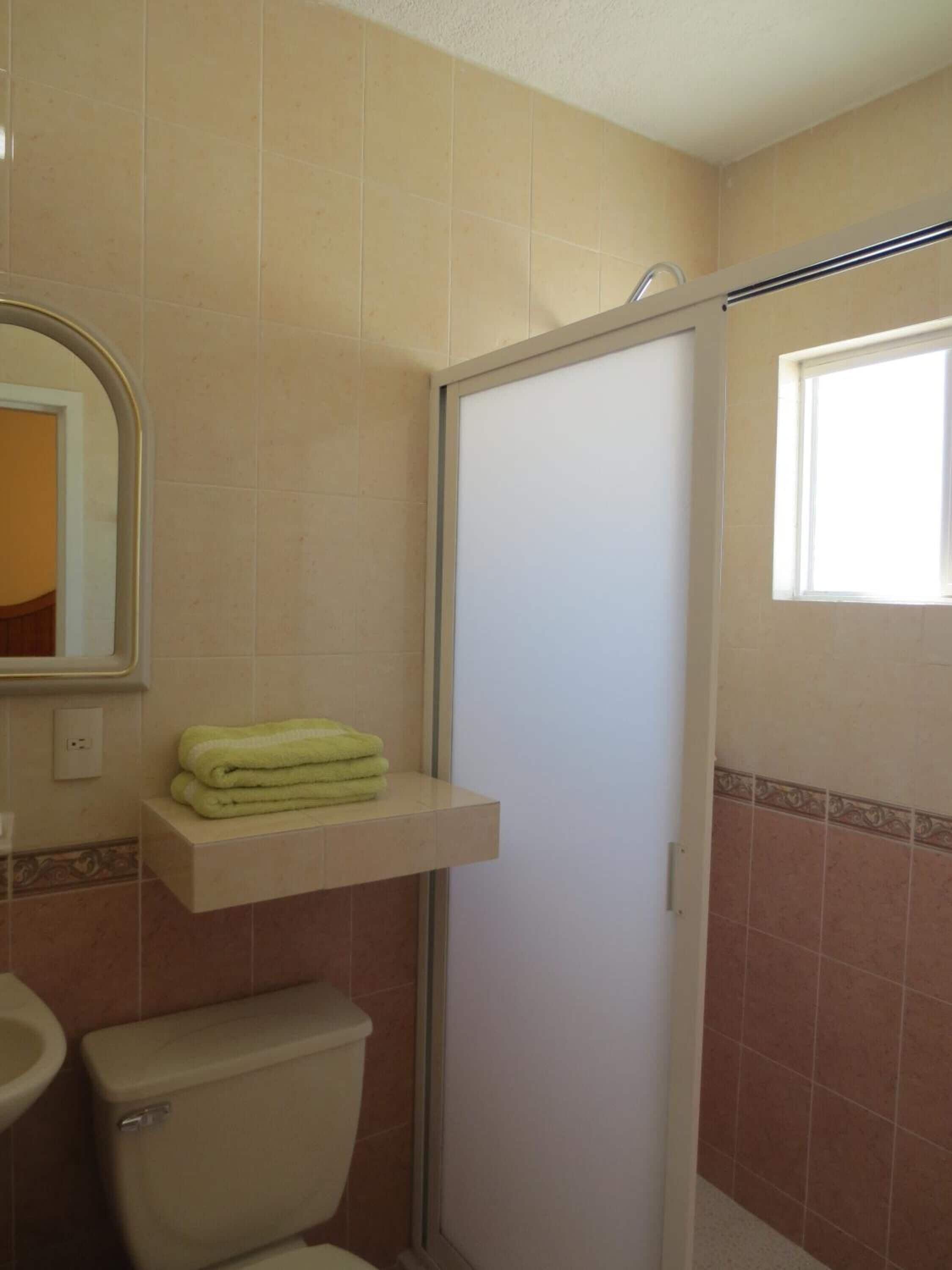 Ducha, artículos de tocador gratuitos
