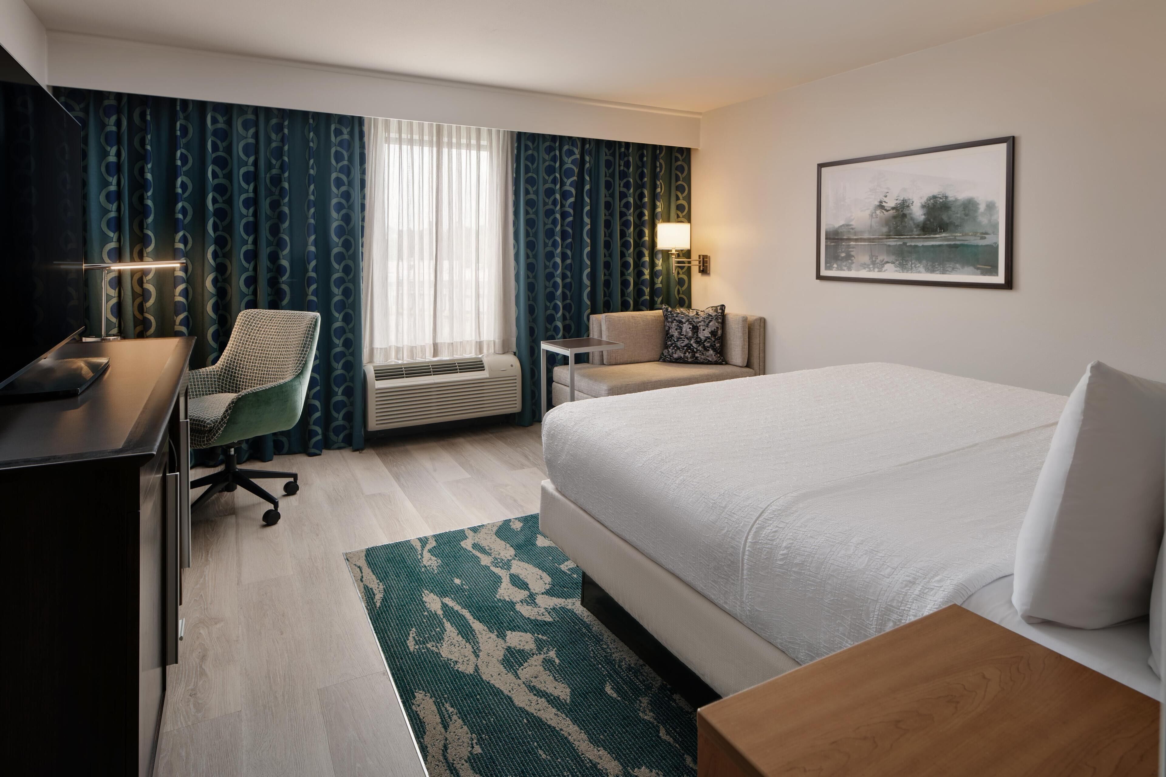 Rum - 1 kingsize-säng - tillgänglighetsanpassat - icke-rökare | Skrivbord, strykjärn/strykbräda och gratis barnsängar