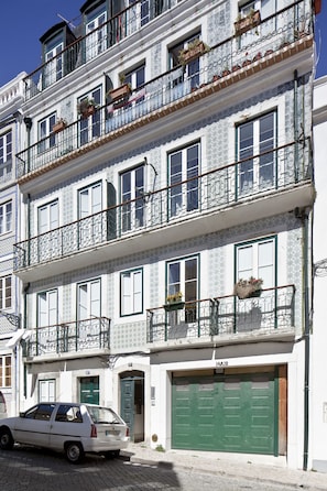 Fassade der Unterkunft