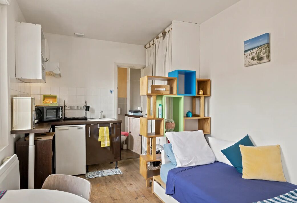 Penthouse, salle de bains attenante, vue ville (Studio ) | Literie de qualité supérieure, décoration personnalisée