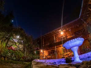 Front of property – evening/night