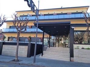 Façade de l’hébergement