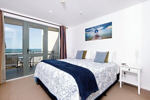 Deluxe-Apartment, 2 Schlafzimmer, Meerblick (2 Bathrooms)