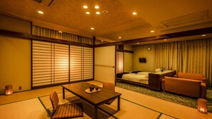Junior Suite Japanese Western Style Room with Bath, Non-Smoking | In-room safe, desk, free WiFi