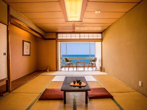 Standard Japanese Style Room with 2 Rooms without Bath, Non-Smoking | 1 bedroom, in-room safe, desk, free WiFi