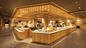 Restaurant - Ooedo Onsen Monogatari Premium Saiki Bekkan (Misasa)