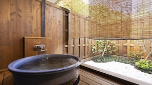Standard Japanese Style Room with Open-air Bath (Garden View), Non-Smoking | 1 bedroom, in-room safe, desk, free WiFi
