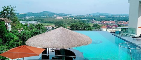 Suite, Pool View (with Balcony) | View from room