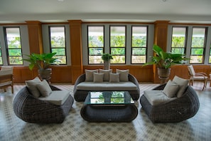 Lobby sitting area