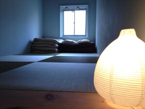 Twin Room, Non Smoking (Japanese-Style, Private) | In-room safe, free WiFi, bed sheets - KAMP Houkan-cho Backpacker's Inn & Lounge - Hostel (Okayama)