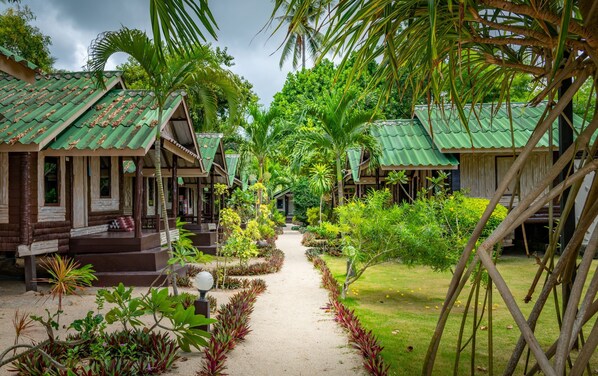 ด้านหน้าที่พัก