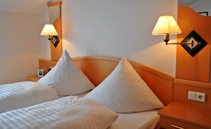 Premium bedding, minibar, in-room safe, desk