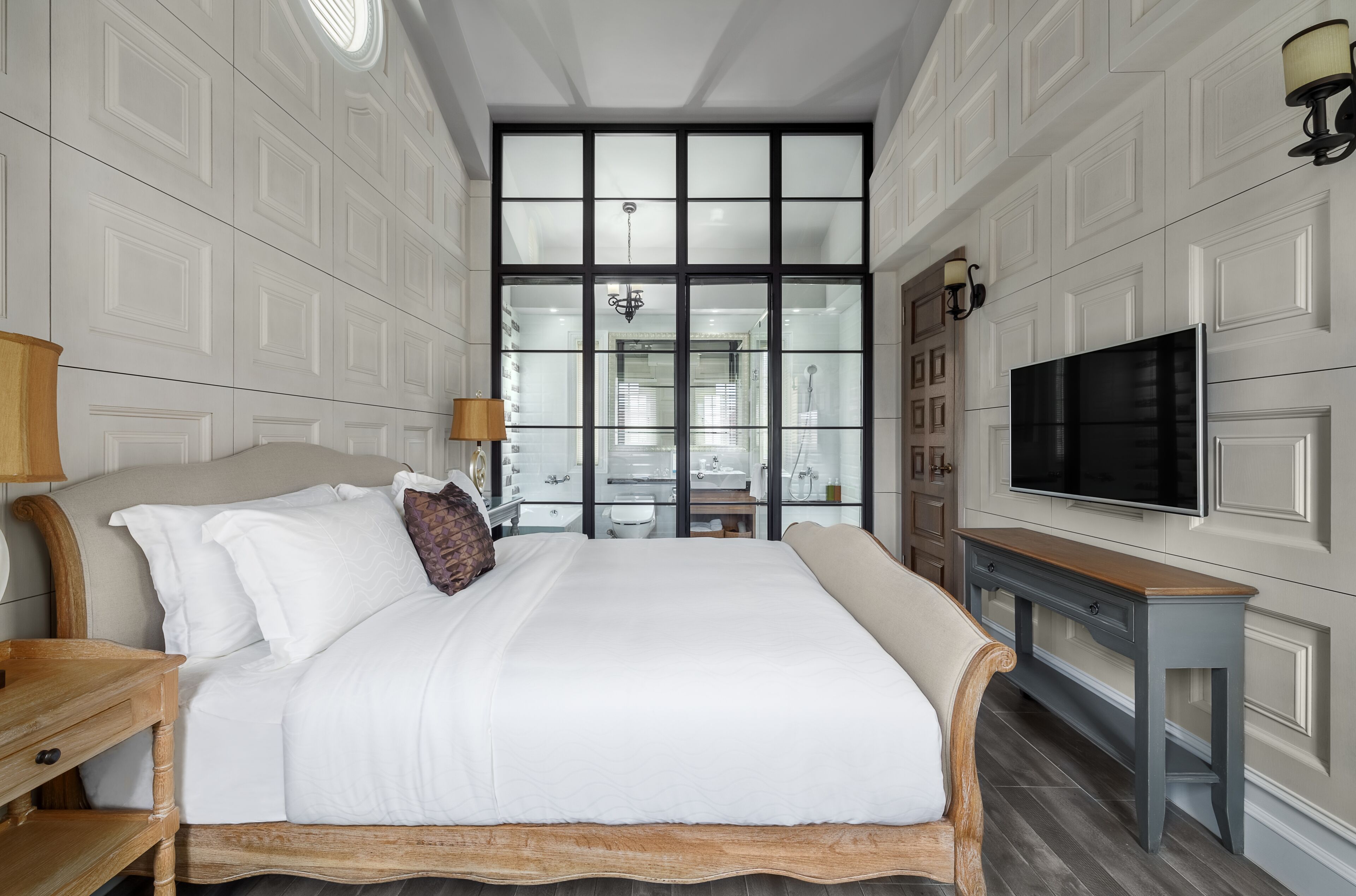 Royal-Villa, 4 Schlafzimmer, Meerblick | Hochwertige Bettwaren, Daunenbettdecken, Select-Comfort-Betten